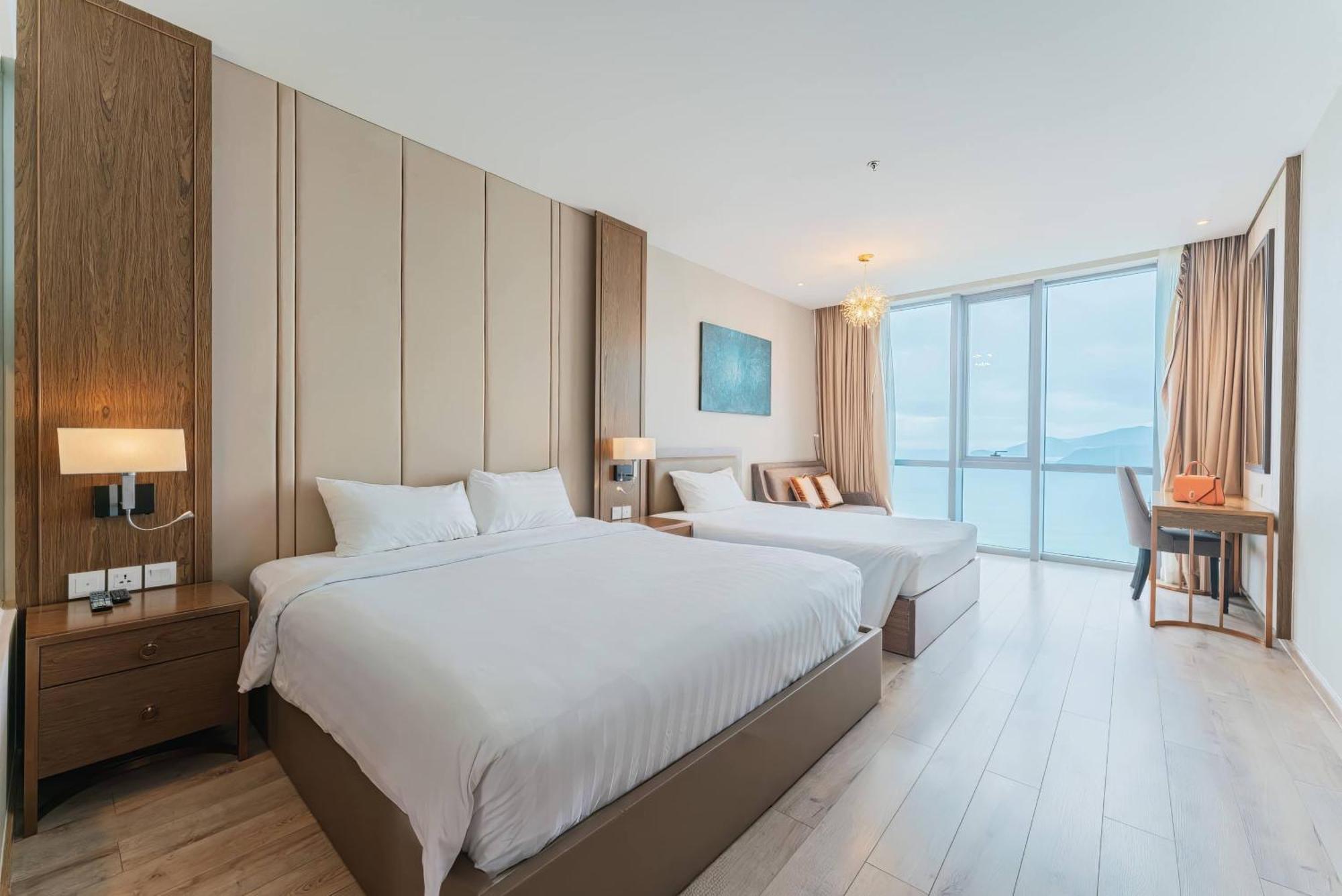 Jk.Boutique Oceanfront Panorama Residence Nha Trang Bagian luar foto